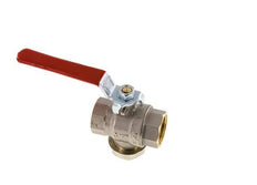 G 3/4 inch Integrated Strainer 2-Way Brass Ball Valve