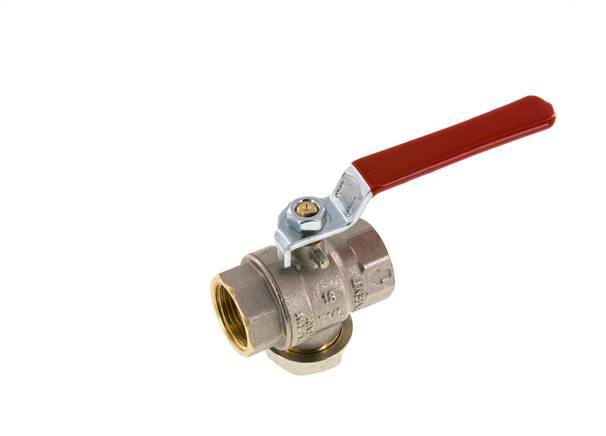G 3/4 inch Integrated Strainer 2-Way Brass Ball Valve