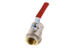 G 1 inch Integrated Strainer 2-Way Brass Ball Valve