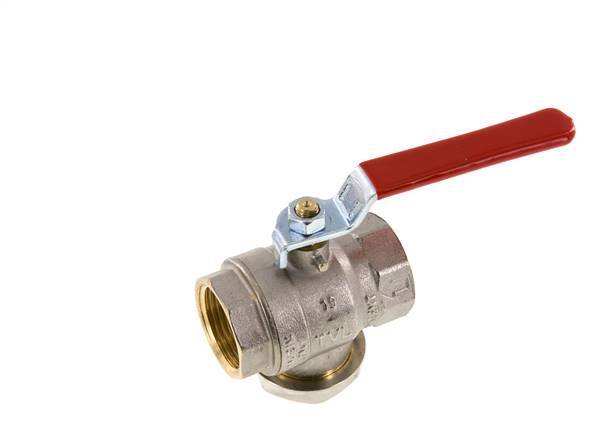 G 1 inch Integrated Strainer 2-Way Brass Ball Valve