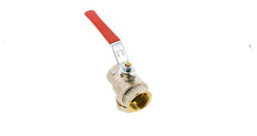 G 1-1/4 inch Integrated Strainer 2-Way Brass Ball Valve