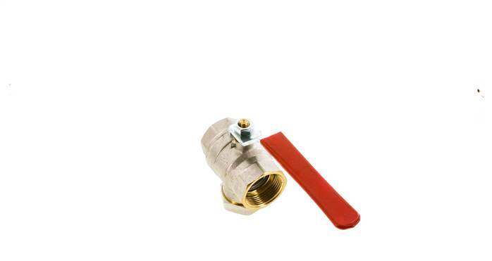 G 1-1/4 inch Integrated Strainer 2-Way Brass Ball Valve