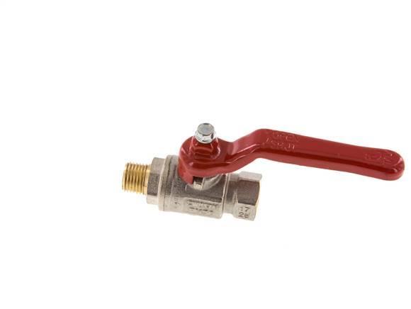 Male To Female R/Rp 1/4 inch 2-Way Brass Ball Valve