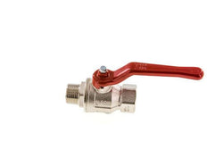 Male To Female R/Rp 3/4 inch 2-Way Brass Ball Valve