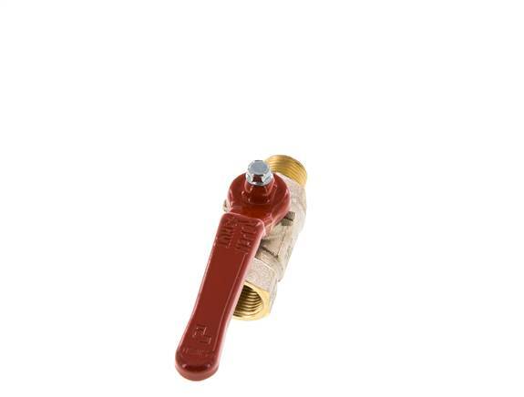 Male To Female R/Rp 3/8 inch 2-Way Brass Ball Valve