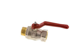 Male To Female R/Rp 1 inch 2-Way Brass Ball Valve