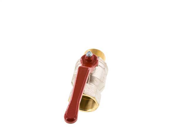 Male To Female R/Rp 1-1/4 inch 2-Way Brass Ball Valve