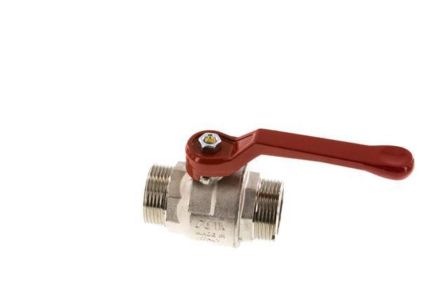 G 1-1/4 inch Male Threaded 2-Way Brass Ball Valve