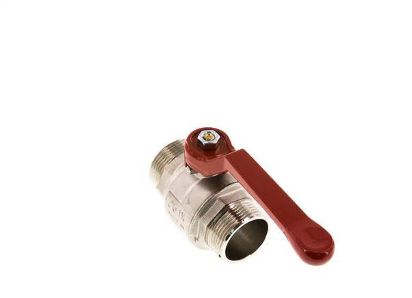 G 1-1/4 inch Male Threaded 2-Way Brass Ball Valve