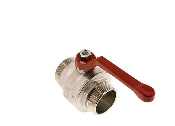 G 2 inch Male Threaded 2-Way Brass Ball Valve