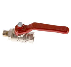 Male To Female G/G 1/4 inch Short Design 2-Way Brass Ball Valve