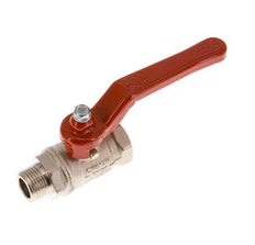 Male To Female G/G 3/8 inch Short Design 2-Way Brass Ball Valve