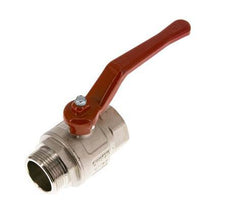 Male To Female G/G 1-1/4 inch Short Design 2-Way Brass Ball Valve