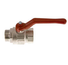 Male To Female G/G 1-1/4 inch Short Design 2-Way Brass Ball Valve