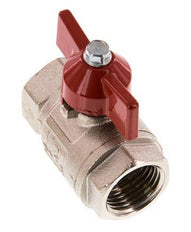 G 1/2 inch Butterfly Handle Compact 2-Way Brass Ball Valve