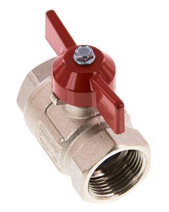 G 3/4 inch Butterfly Handle Compact 2-Way Brass Ball Valve