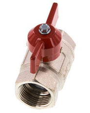 G 3/4 inch Butterfly Handle Compact 2-Way Brass Ball Valve