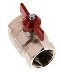 G 1 inch Butterfly Handle Compact 2-Way Brass Ball Valve