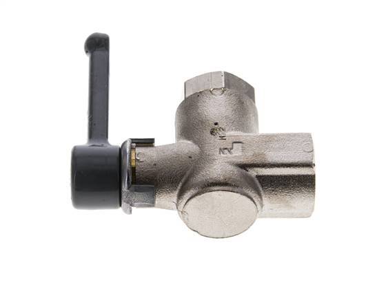 G 1/4 Inch 2-Way Right Angle Brass Ball Valve