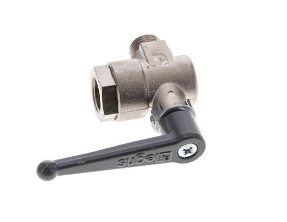 Male To Female G/G 3/8 Inch 2-Way Right Angle Brass Ball Valve