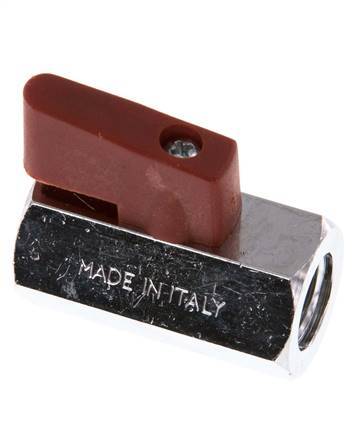 G 1/4 inch 2-Way Brass Mini Ball Valve 15 Bar
