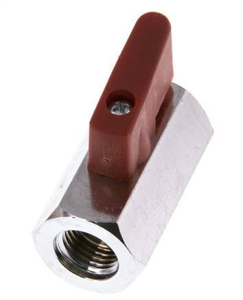 G 1/4 inch 2-Way Brass Mini Ball Valve 15 Bar