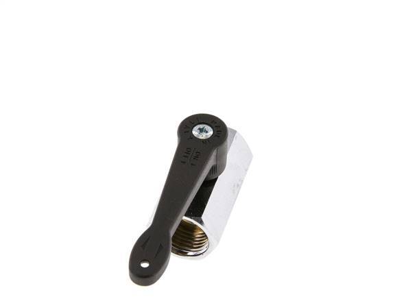 G 1/2 inch 2-Way Brass Mini Ball Valve Long Handle 15 Bar