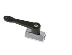 G 1/4 inch 2-Way Brass Mini Ball Valve Long Handle 15 Bar