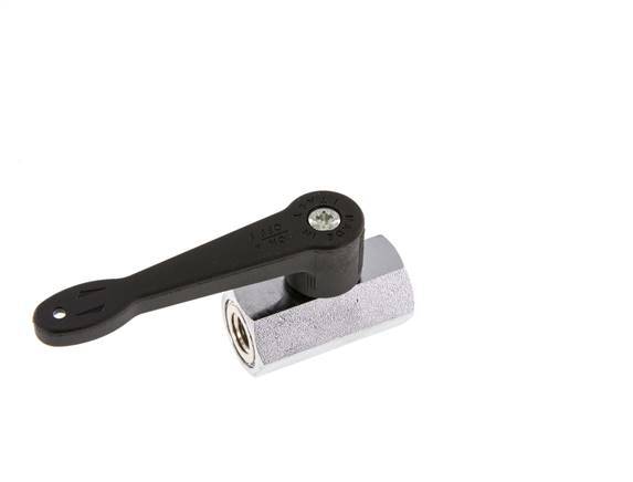 G 1/8 inch 2-Way Brass Mini Ball Valve Long Handle 15 Bar