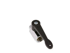 Male To Female G 3/8 inch 2-Way Brass Mini Ball Valve Long Handle 15 Bar