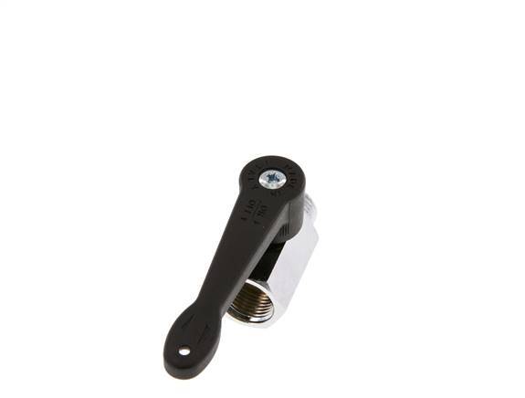 Male To Female G 3/8 inch 2-Way Brass Mini Ball Valve Long Handle 15 Bar
