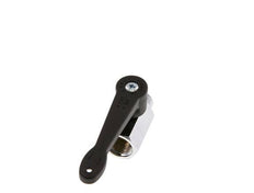 Male To Female G 3/8 inch 2-Way Brass Mini Ball Valve Long Handle 15 Bar