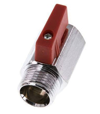 Male To Female G 1/2 inch 2-Way Brass Mini Ball Valve 15 Bar