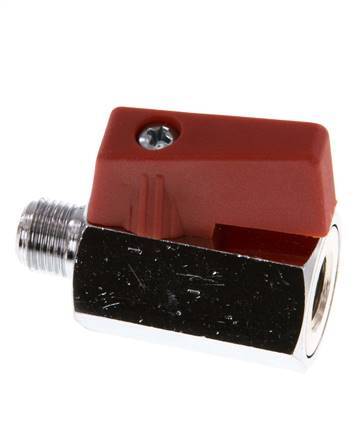 Male To Female G 1/8 inch 2-Way Brass Mini Ball Valve 15 Bar
