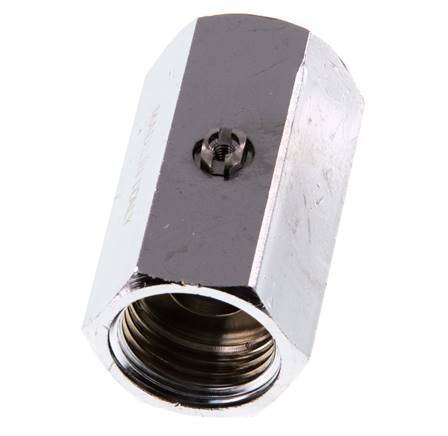 G 1/2 inch 2-Way Brass Mini Ball Valve Screwdriver Operated 15 Bar