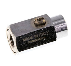 G 1/8 inch 2-Way Brass Mini Ball Valve Screwdriver Operated 15 Bar