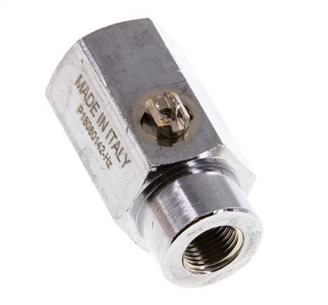 G 1/8 inch 2-Way Brass Mini Ball Valve Screwdriver Operated 15 Bar