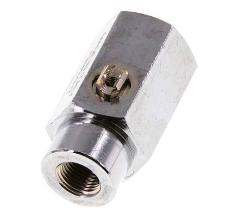 G 1/8 inch 2-Way Brass Mini Ball Valve Screwdriver Operated 15 Bar
