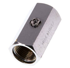 G 3/8 inch 2-Way Brass Mini Ball Valve Screwdriver Operated 15 Bar