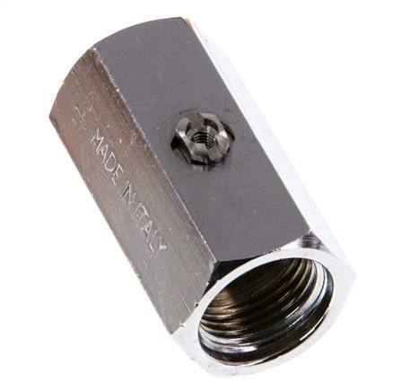 G 3/8 inch 2-Way Brass Mini Ball Valve Screwdriver Operated 15 Bar