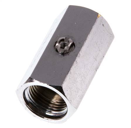 G 3/8 inch 2-Way Brass Mini Ball Valve Screwdriver Operated 15 Bar