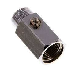 Male To Female G 3/8 inch 2-Way Brass Mini Ball Valve Screwdriver Operated 15 Bar