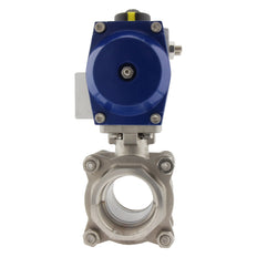 G4'' 2-Way Stainless Steel Pneumatic Ball Valve Double Acting - BL2SA3