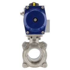 G4'' 2-Way Stainless Steel Pneumatic Ball Valve Double Acting - BL2SA3