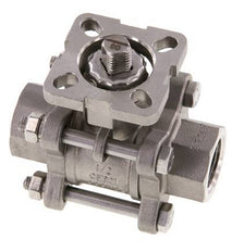 G1/2'' 2-Way Stainless Steel Ball Valve 3-Piece Full Bore ISO-Top - BL2SA3