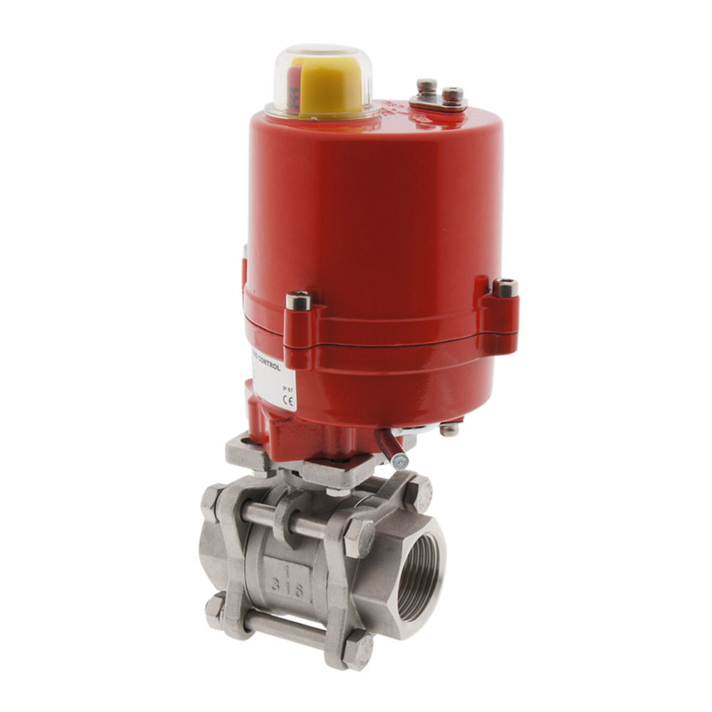 G3/4'' 12V AC 2-Way Stainless Steel Electrical Ball Valve - BL2SA3