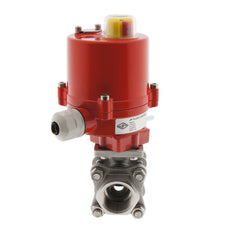 G1'' 120V AC 2-Way Stainless Steel Electrical Ball Valve - BL2SA3