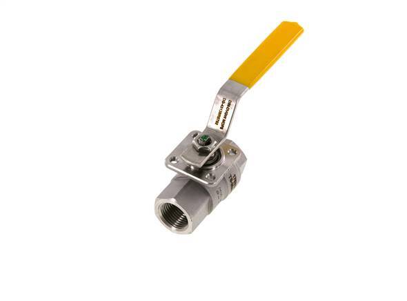 Rp 1/2 inch Gas 2-Way Stainless Steel Ball Valve