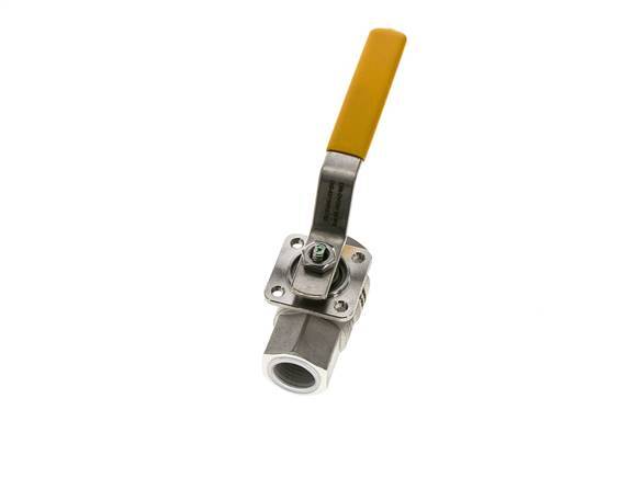 Rp 1/2 inch 2-Way Oxygen Stainless Steel Ball Valve