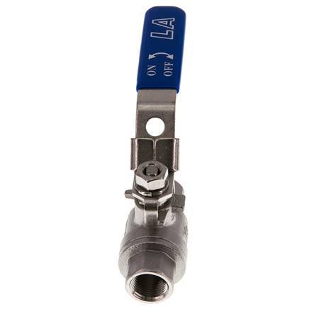 G 3/8 inch PN 63 2-Way Stainless Steel Ball Valve